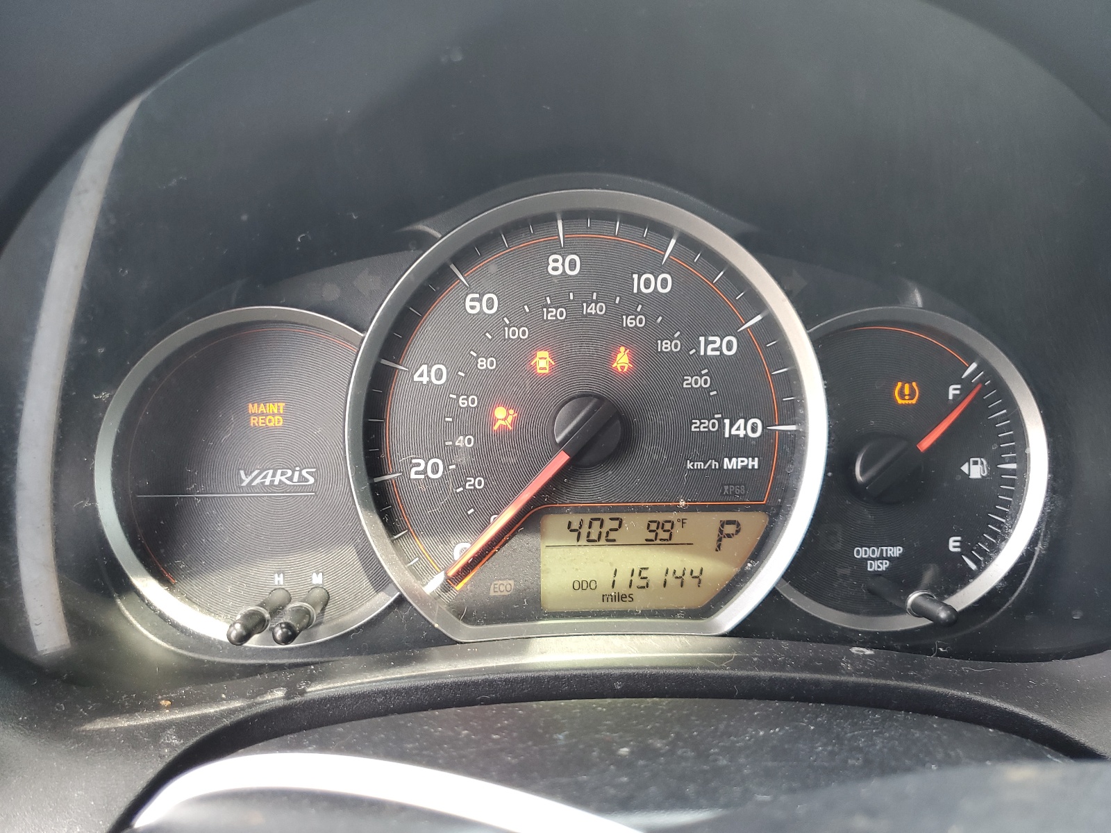 JTDKTUD39CD504507 2012 Toyota Yaris