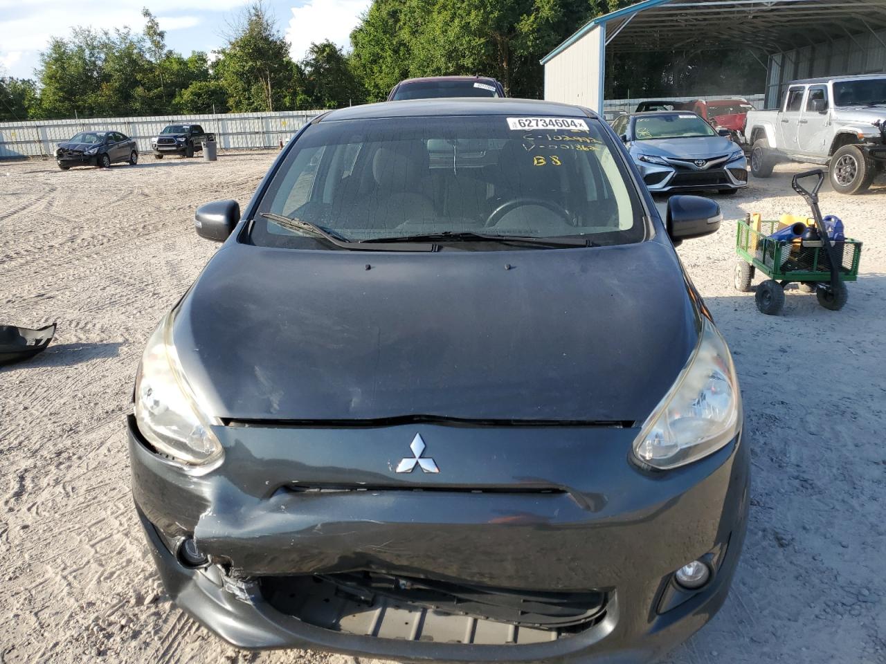 2015 Mitsubishi Mirage Es VIN: ML32A4HJ3FH001862 Lot: 62734604