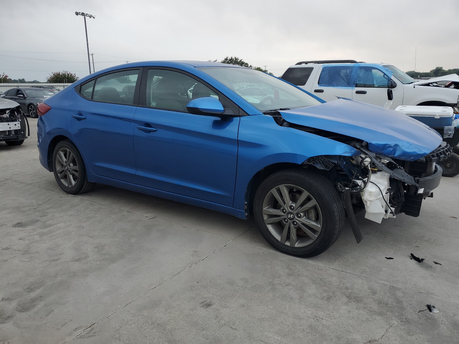 2018 Hyundai Elantra Sel vin: 5NPD84LF6JH216067