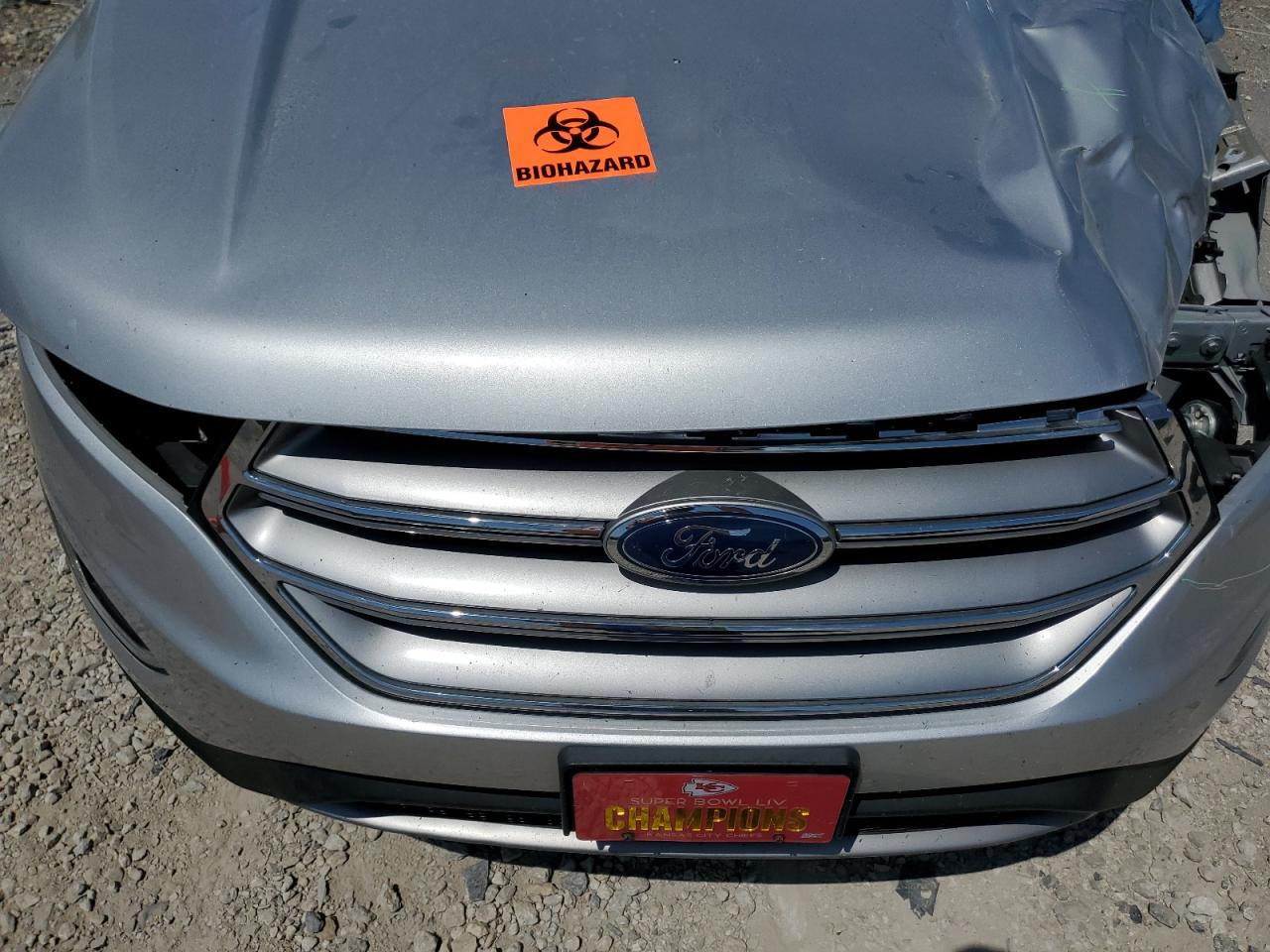 2017 Ford Edge Sel VIN: 2FMPK4J95HBC31222 Lot: 62748594