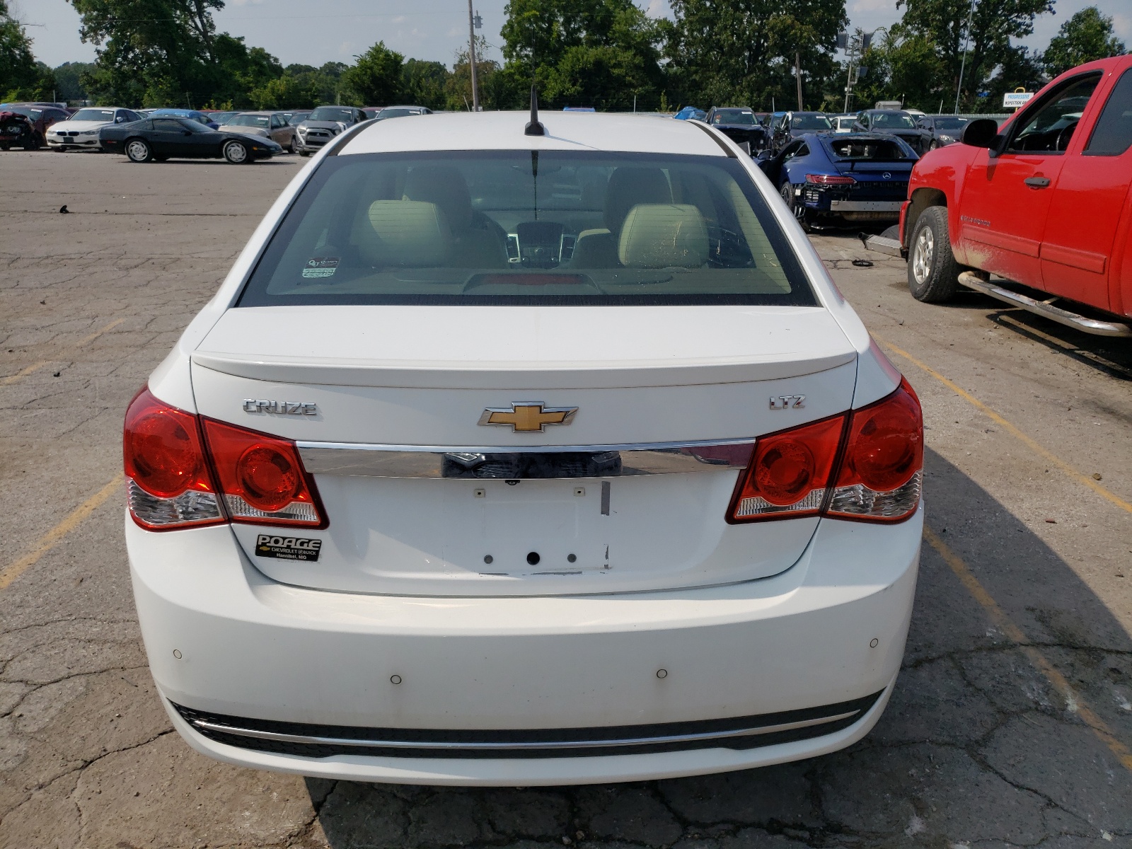 2014 Chevrolet Cruze Ltz vin: 1G1PG5SB1E7150941