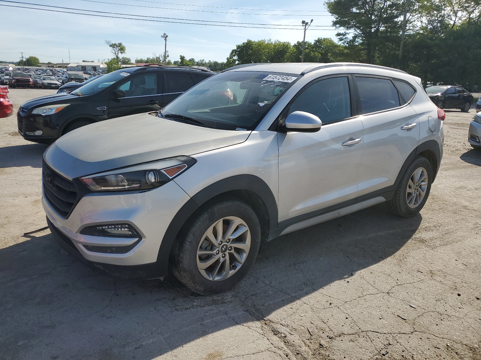 2018 Hyundai Tucson Sel vin: KM8J33A4XJU654573