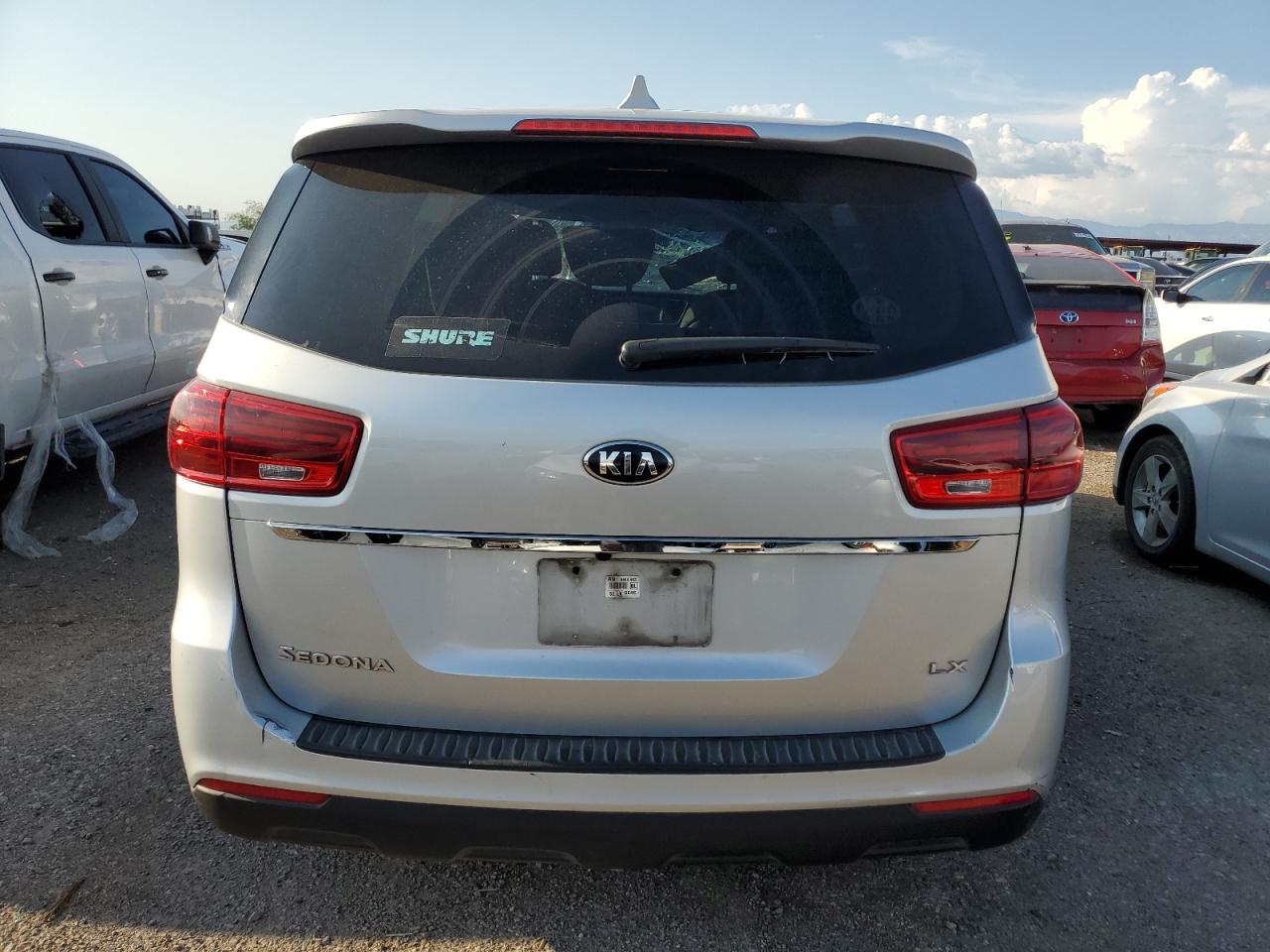 2021 Kia Sedona Lx VIN: KNDMB5C12M6662596 Lot: 63658464