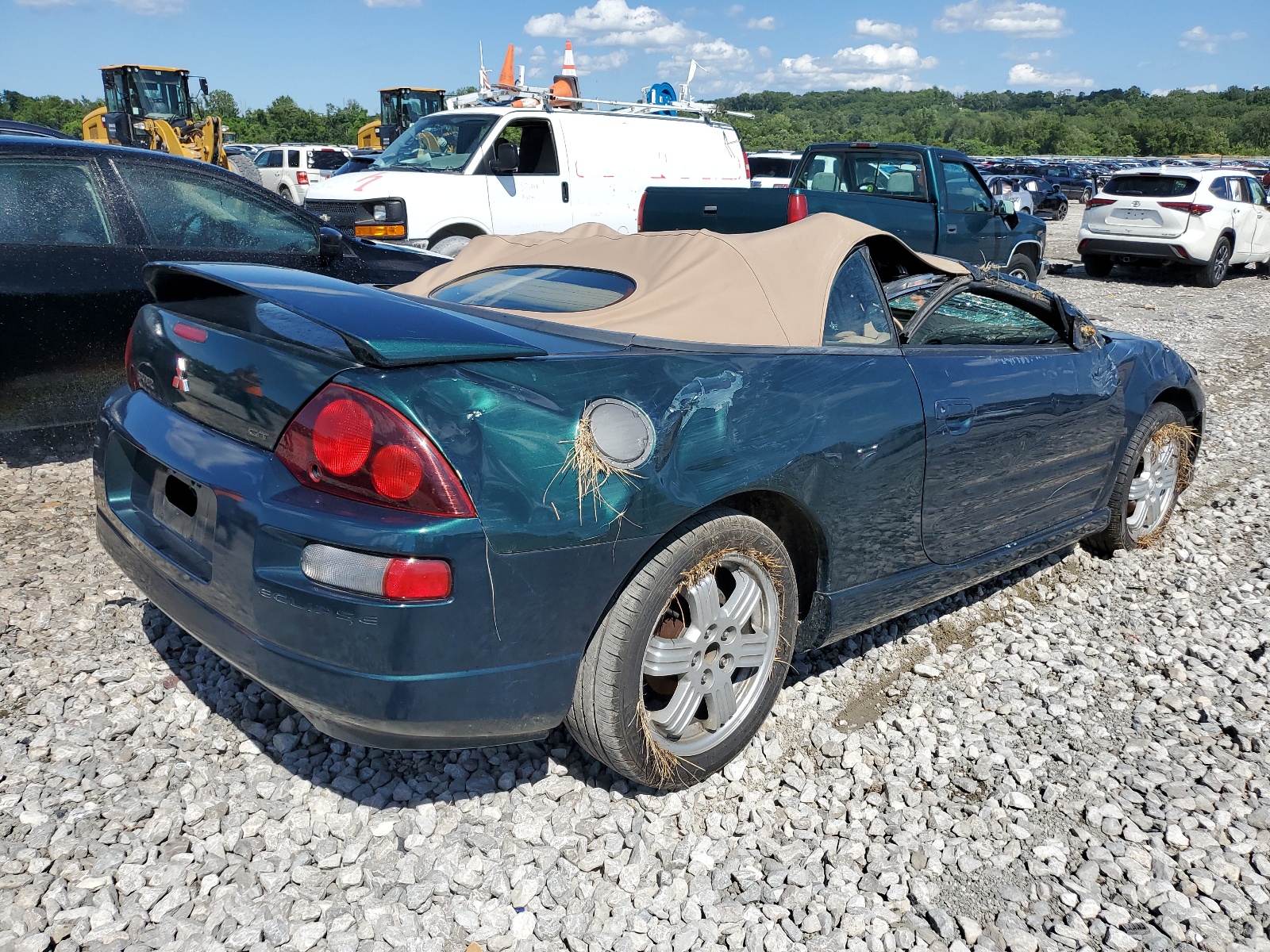 4A3AE85H71E011355 2001 Mitsubishi Eclipse Spyder Gt