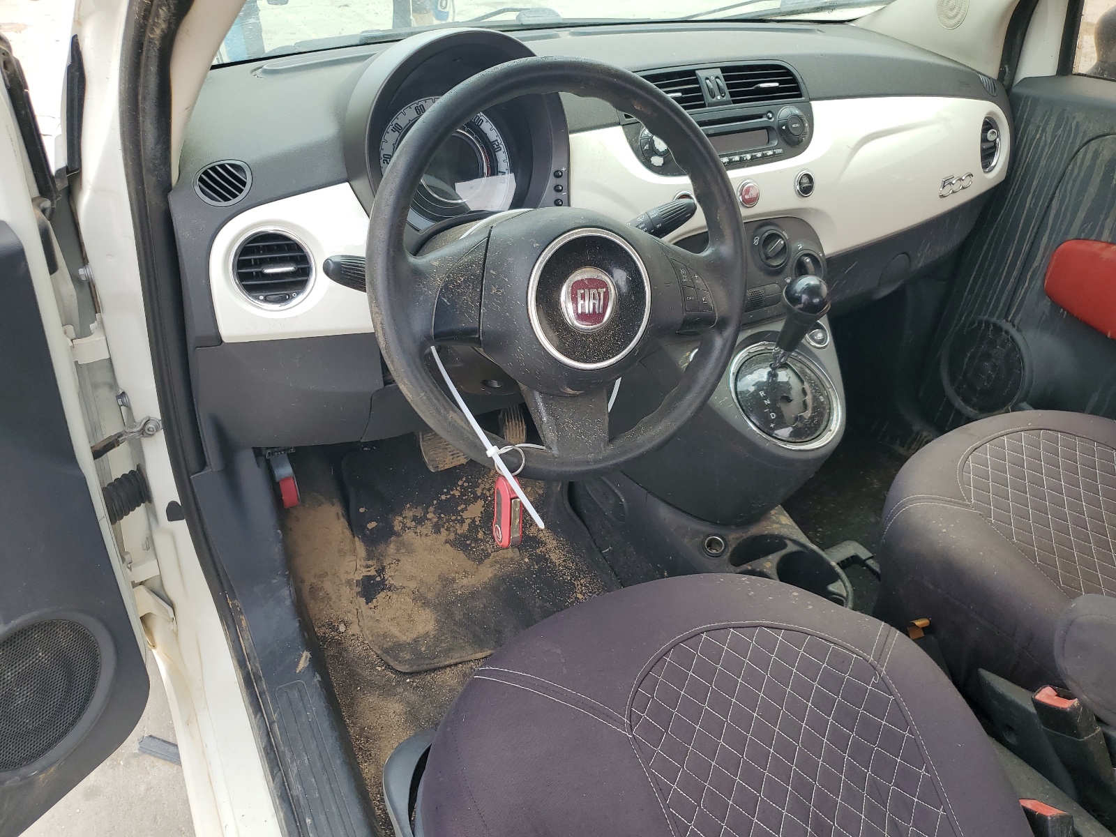 2012 Fiat 500 Pop vin: 3C3CFFARXCT112506