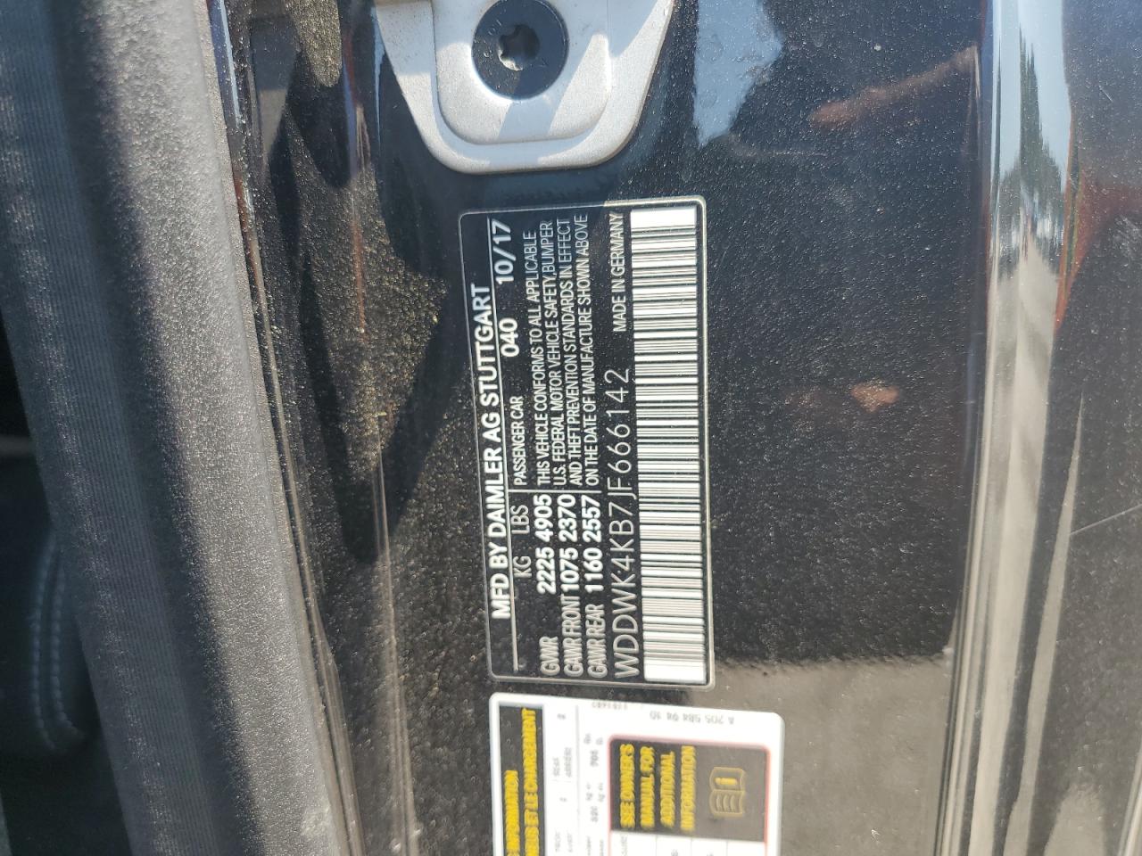 2018 Mercedes-Benz C 300 4Matic VIN: WDDWK4KB7JF666142 Lot: 62640204