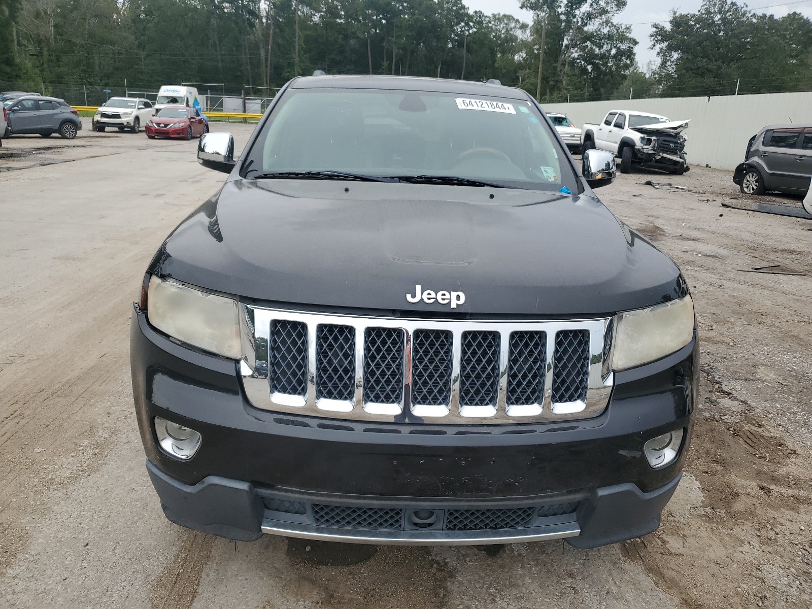 2013 Jeep Grand Cherokee Overland vin: 1C4RJECT7DC588667