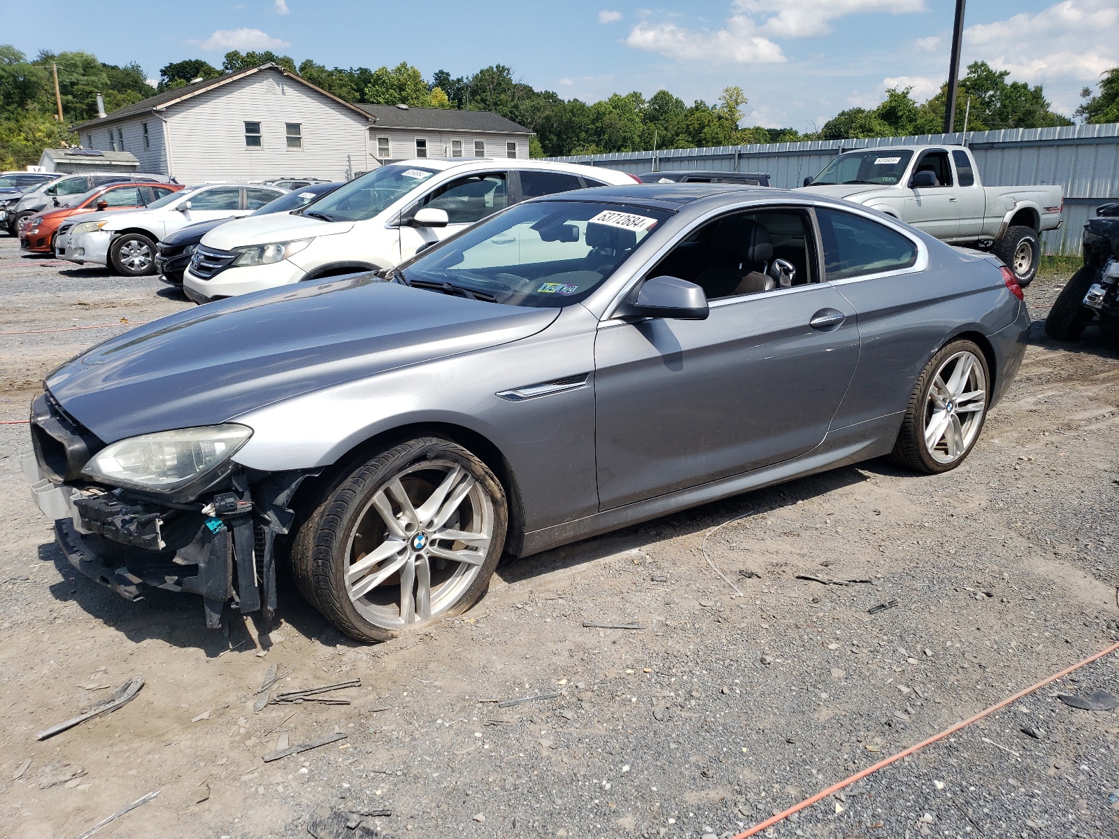 2012 BMW 650 I vin: WBALX3C51CDV77714