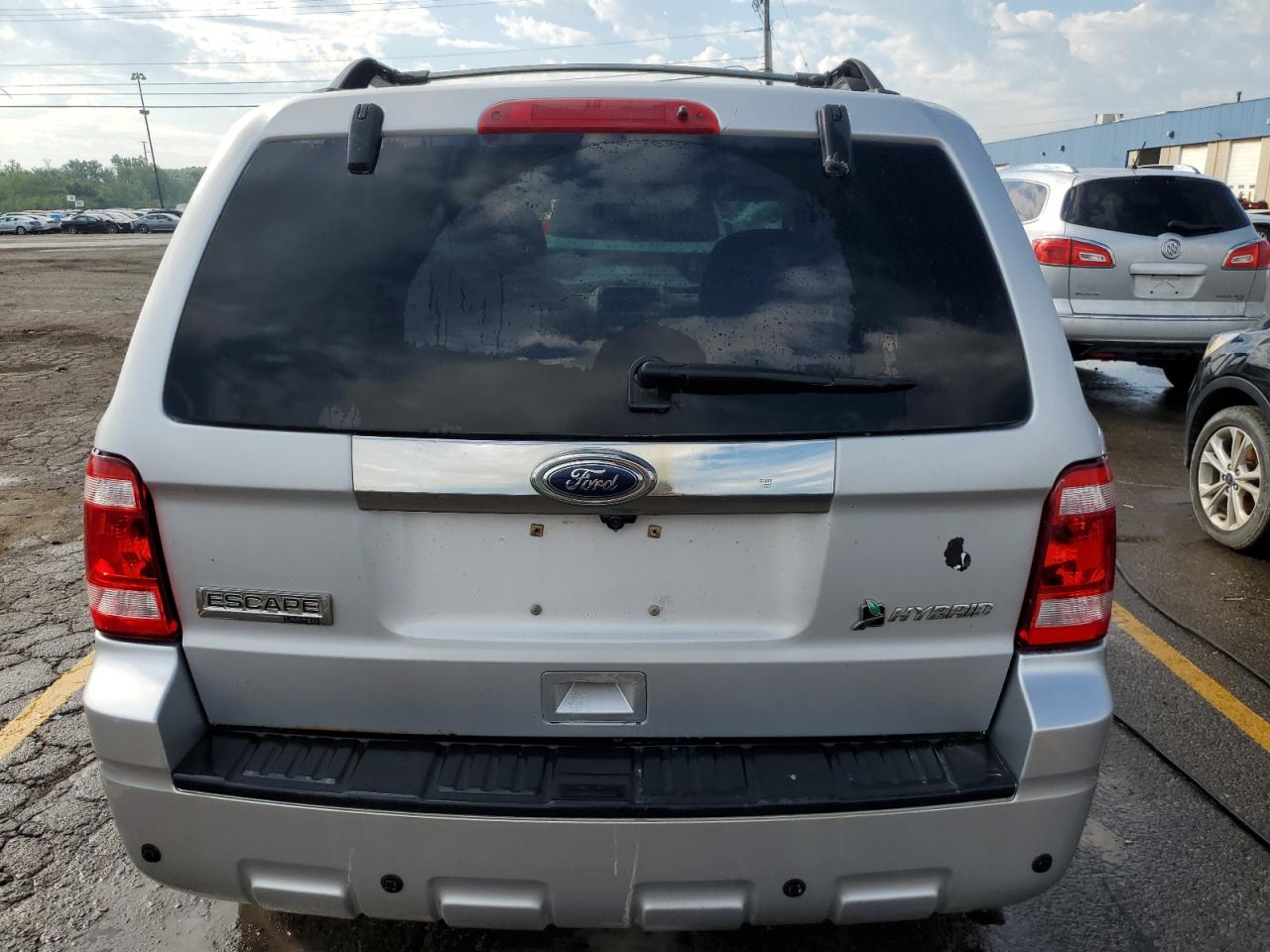 2010 Ford Escape Hybrid VIN: 1FMCU4K32AKC76617 Lot: 61672734