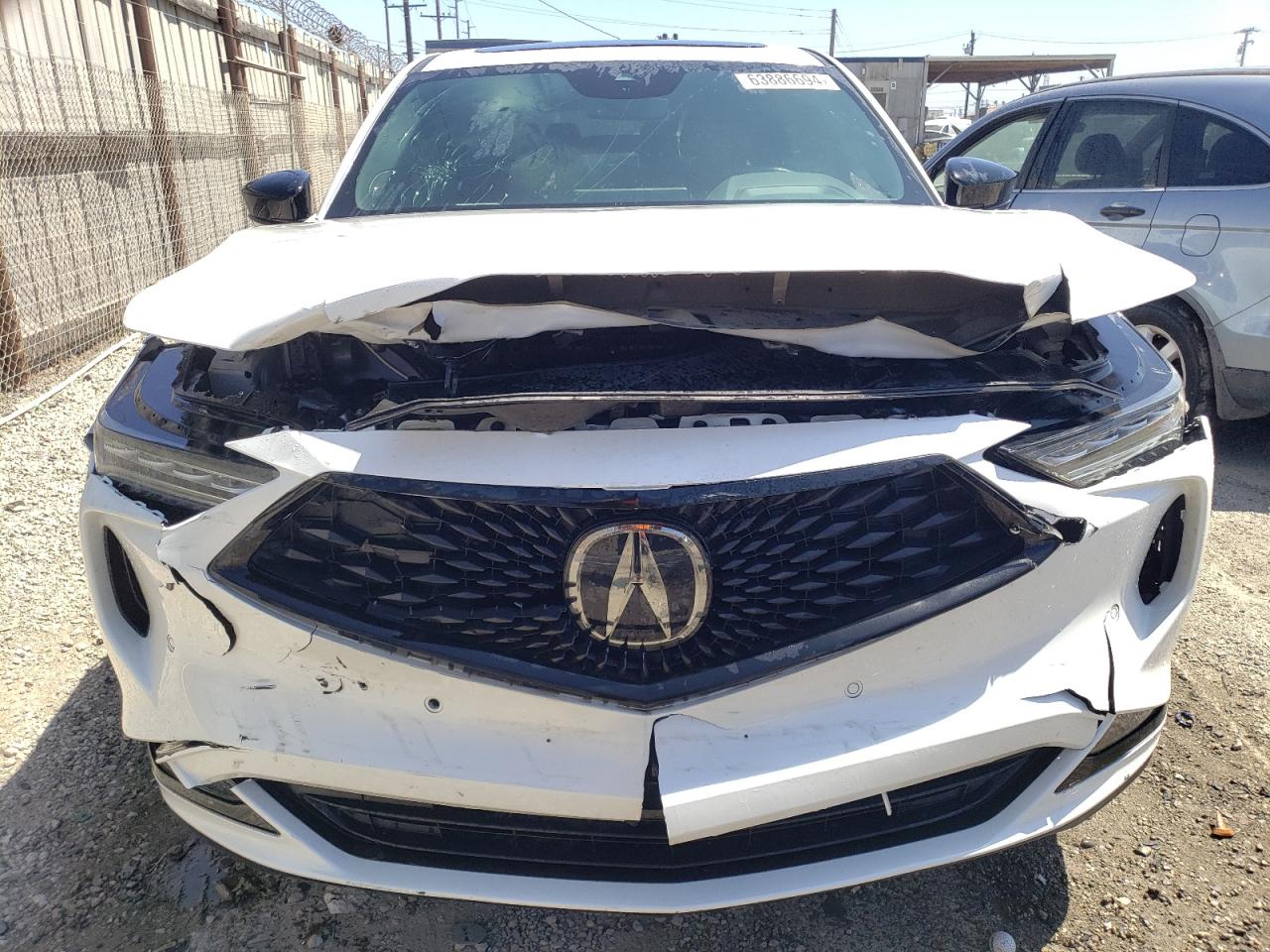 2022 Acura Mdx A-Spec VIN: 5J8YE1H06NL023482 Lot: 63886694