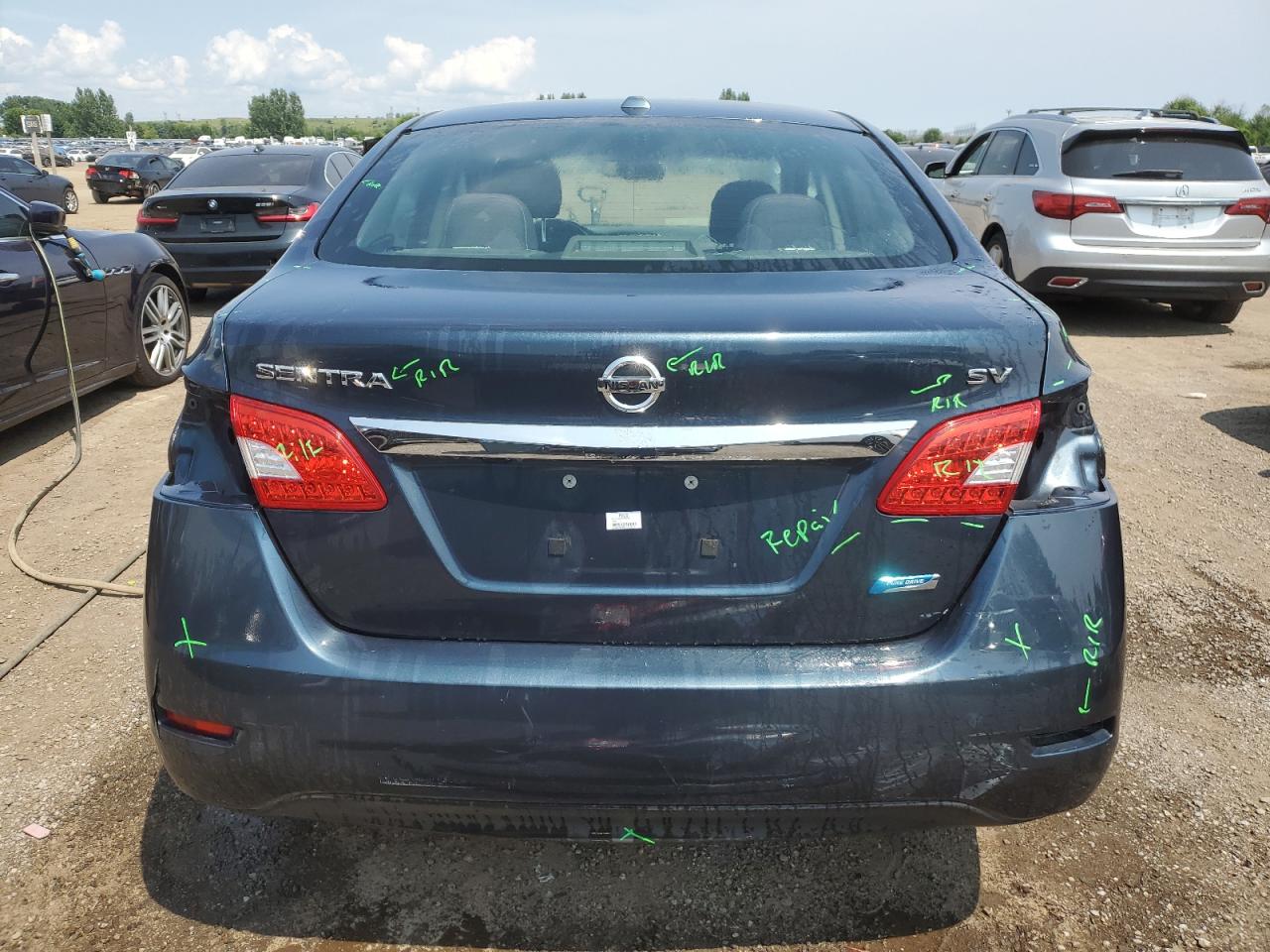 2014 Nissan Sentra S VIN: 3N1AB7AP0EL671507 Lot: 64030254