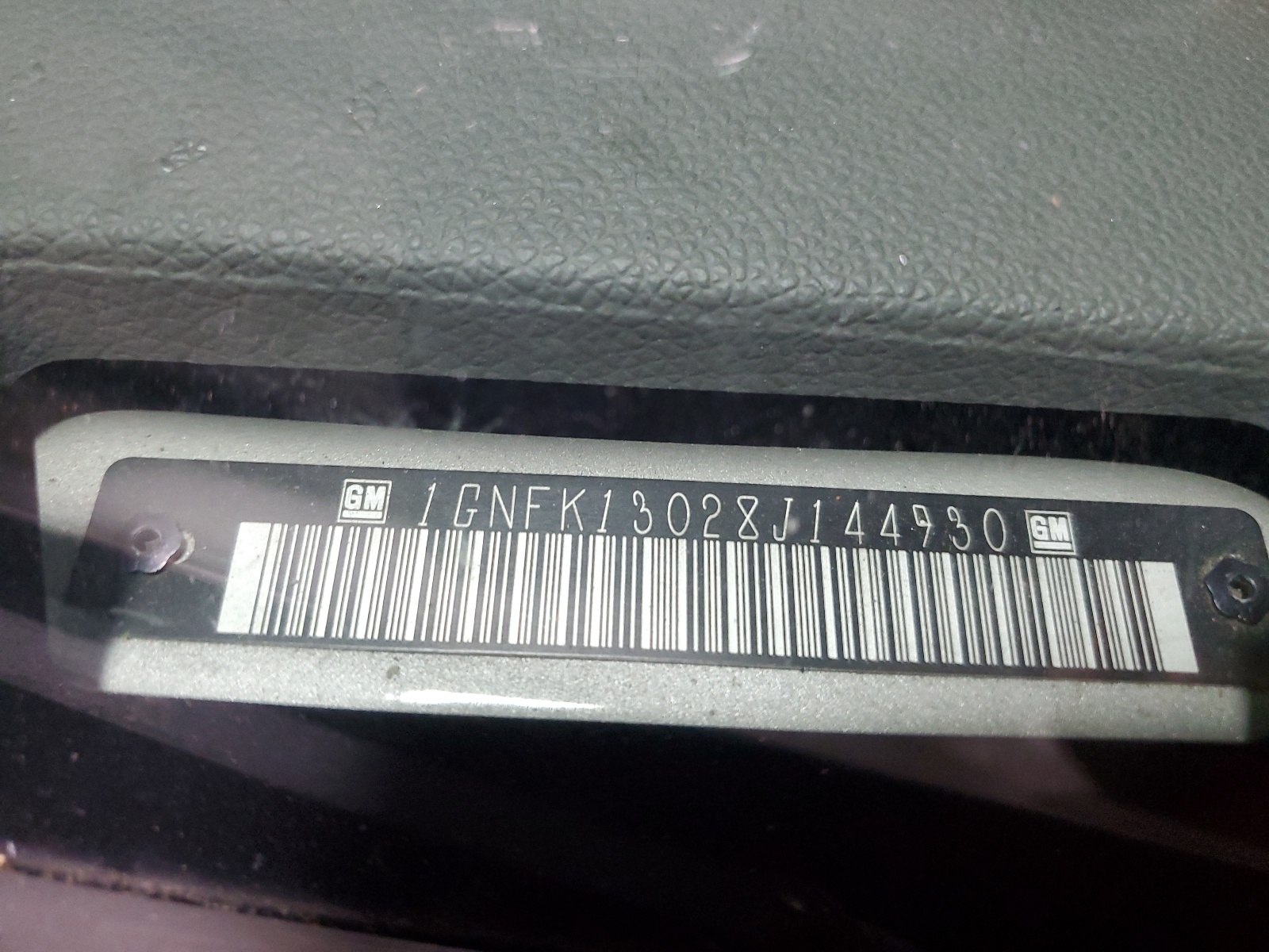 1GNFK13028J144930 2008 Chevrolet Tahoe K1500