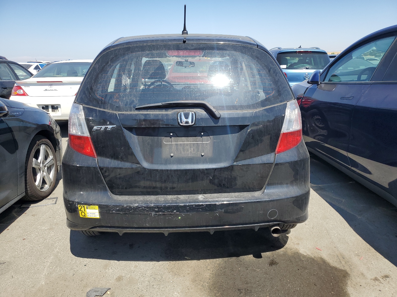 JHMGE8H31DC048672 2013 Honda Fit