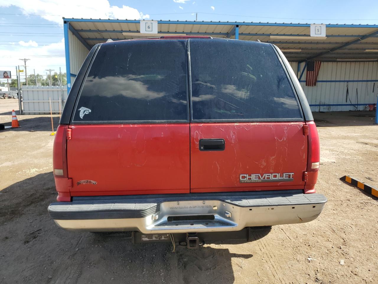 1997 Chevrolet Tahoe K1500 VIN: 1GNEK13R9VJ300113 Lot: 61737134