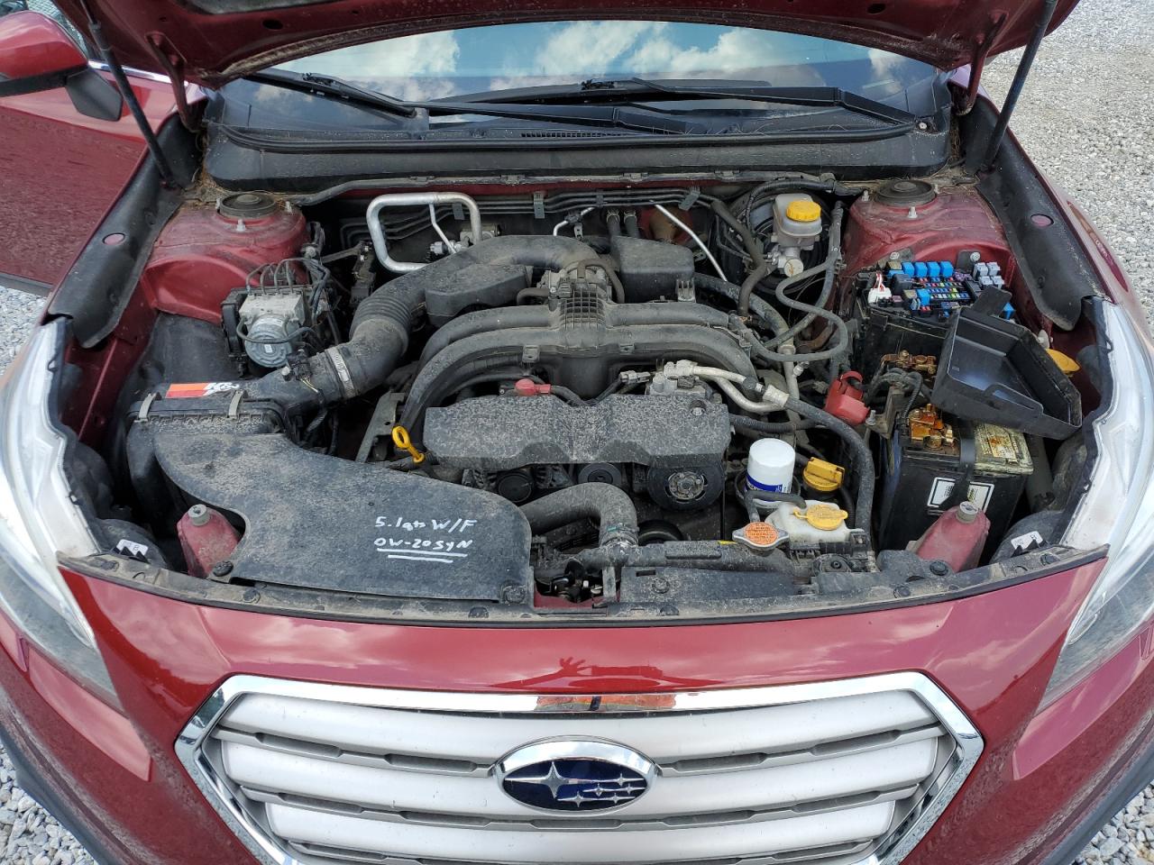 2017 Subaru Outback 2.5I Premium VIN: 4S4BSAHC2H3371450 Lot: 63410424