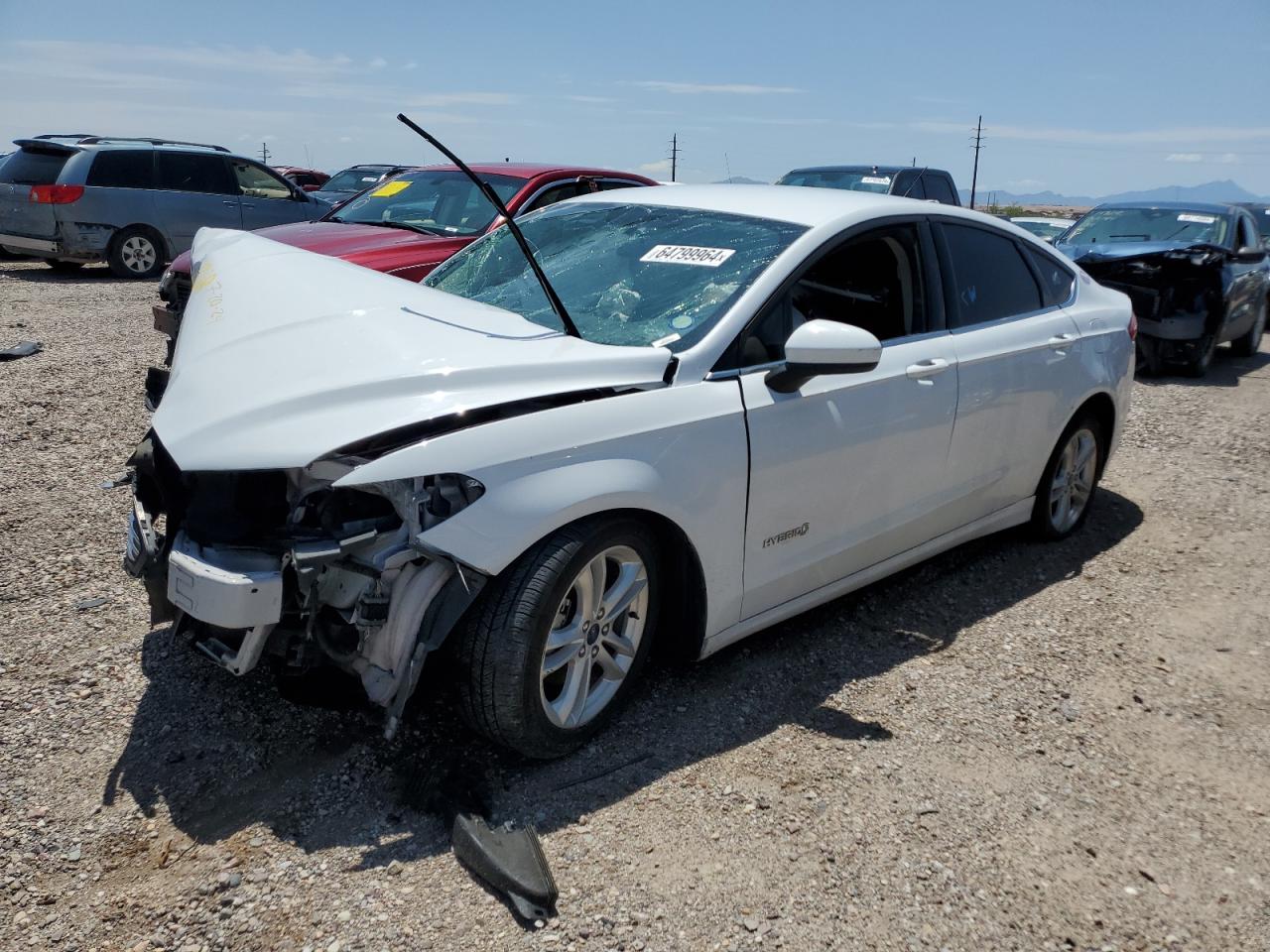 3FA6P0LU9JR173494 2018 FORD FUSION - Image 1