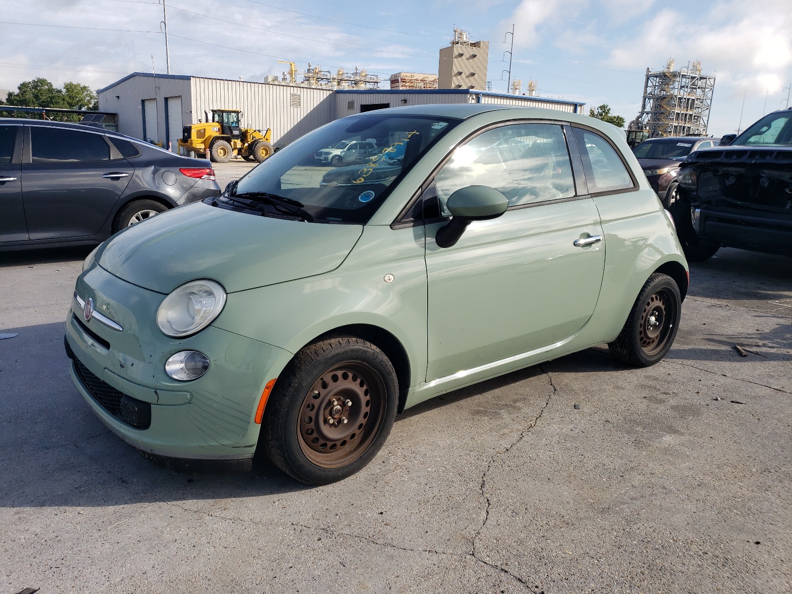 2015 Fiat 500 Pop vin: 3C3CFFAR0FT537091