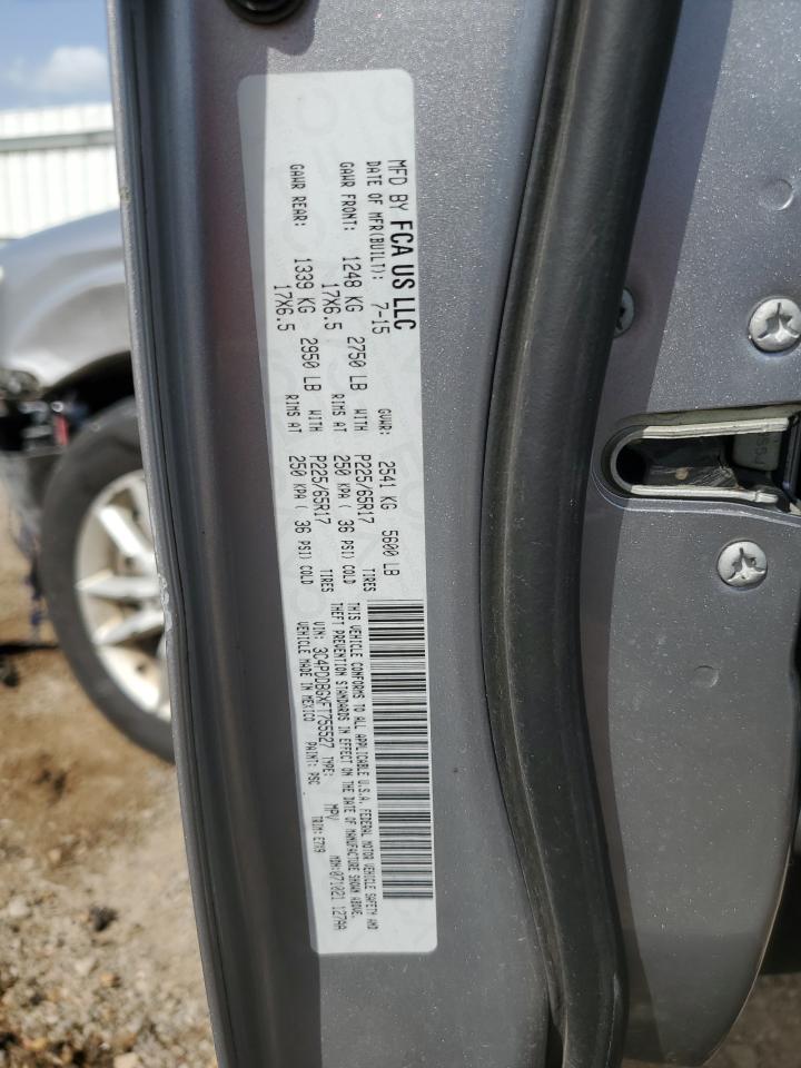 2015 Dodge Journey Sxt VIN: 3C4PDDBGXFT755527 Lot: 61493854