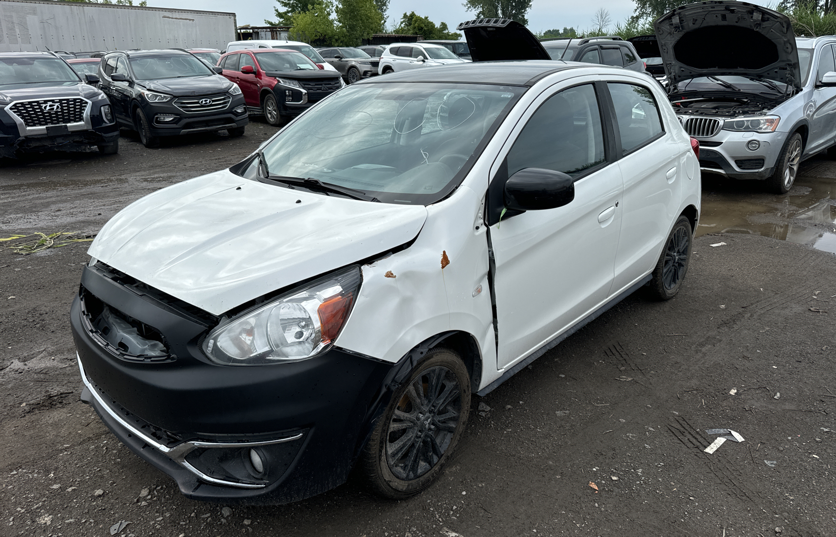 2019 Mitsubishi Mirage Le vin: ML32A5HJ8KH009231