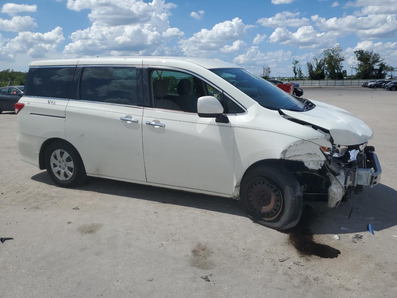 2015 Nissan Quest S VIN: JN8AE2KP2F9127790 Lot: 64010774