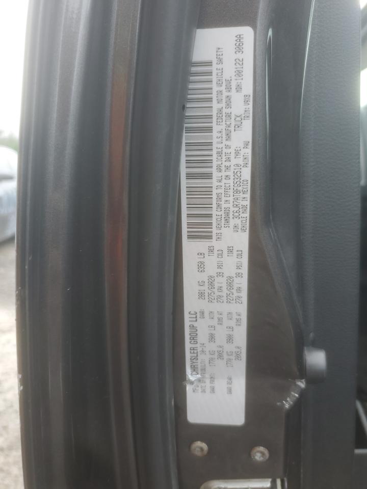 2015 Ram 1500 St VIN: 3C6JR7AT8FG532510 Lot: 62607134