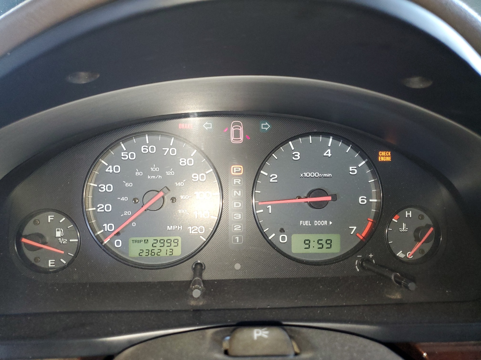 4S3BH896617640262 2001 Subaru Legacy Outback H6 3.0 Vdc