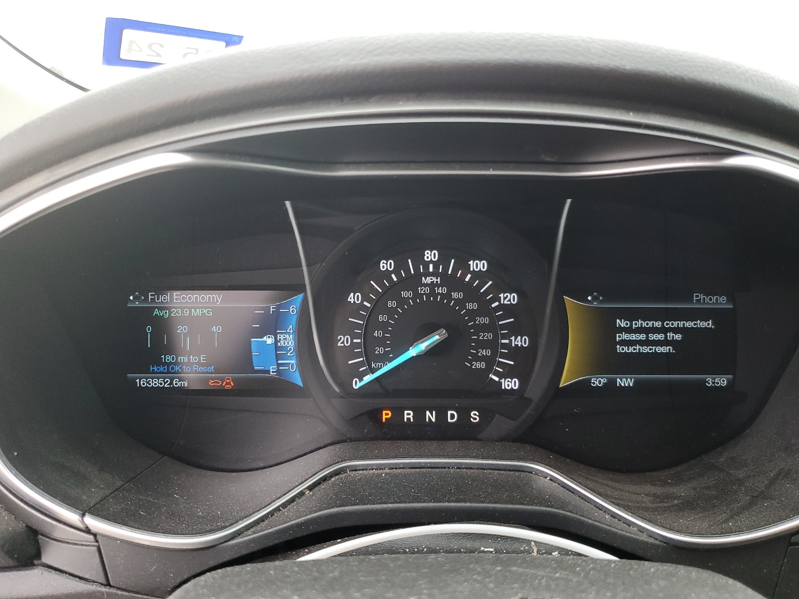 3FA6P0K93GR302190 2016 Ford Fusion Titanium