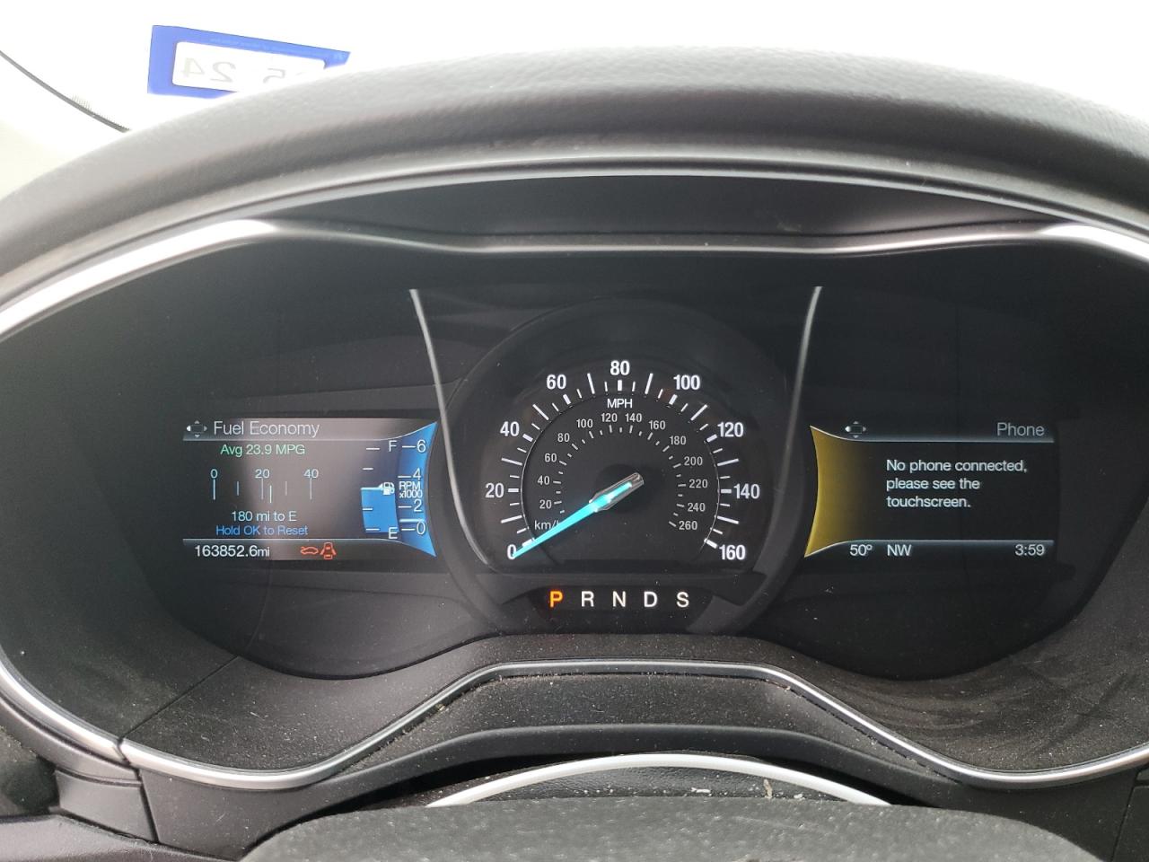 2016 Ford Fusion Titanium VIN: 3FA6P0K93GR302190 Lot: 61364424