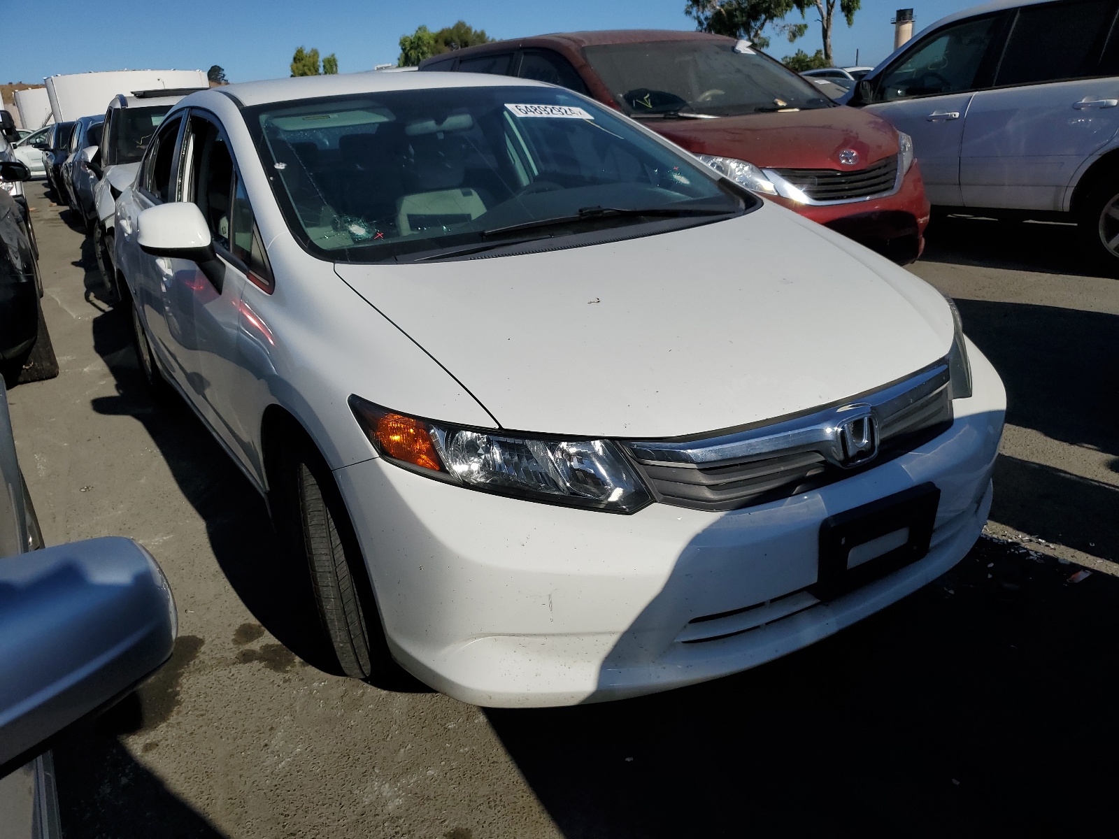 2012 Honda Civic Hf vin: 2HGFB2F67CH522427