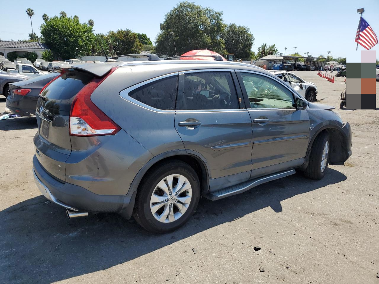 2012 Honda Cr-V Exl vin: JHLRM3H7XCC004917