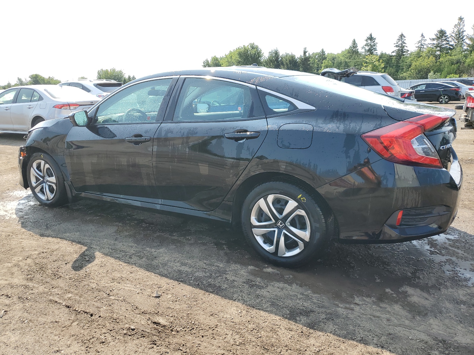 2HGFC2F58JH033925 2018 Honda Civic Lx