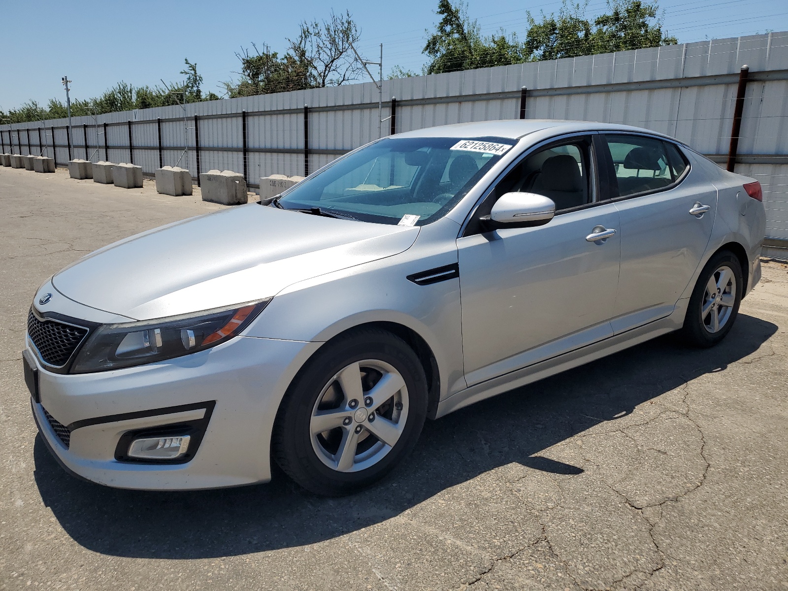 2015 Kia Optima Lx vin: 5XXGM4A76FG433318