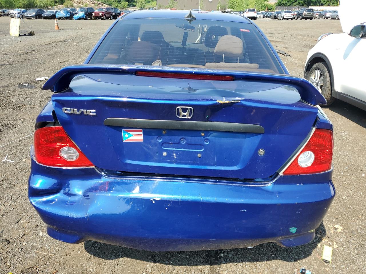 2004 Honda Civic Dx Vp VIN: 1HGEM22104L039527 Lot: 63022054