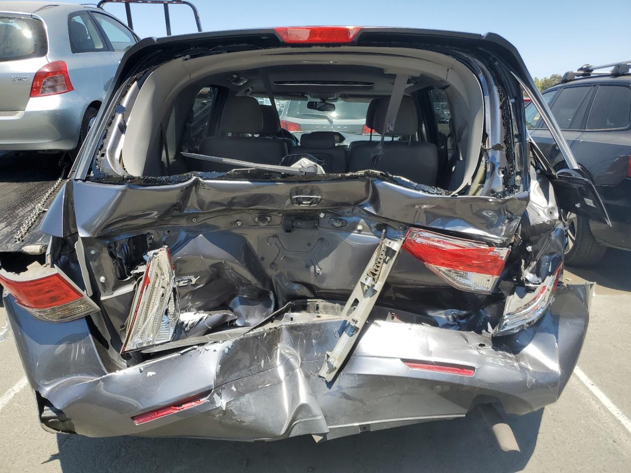5FNRL5H60EB066335 2014 Honda Odyssey Exl