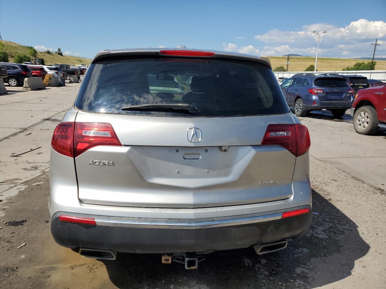 2011 Acura Mdx Technology VIN: 2HNYD2H62BH537957 Lot: 62282714