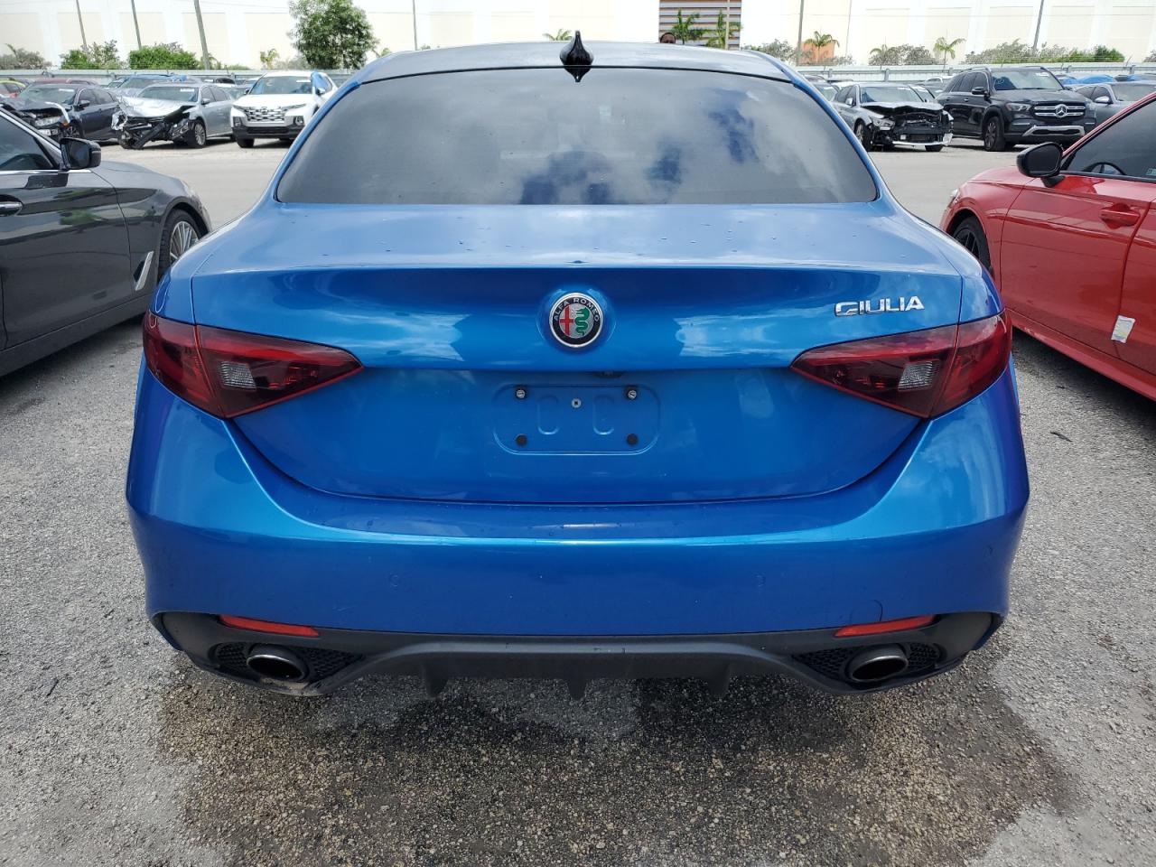 2018 Alfa Romeo Giulia Ti VIN: ZARFAECNXJ7594364 Lot: 62127674