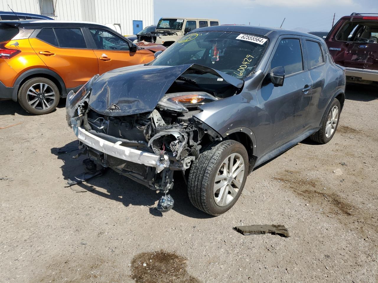 2016 Nissan Juke S VIN: JN8AF5MR6GT600429 Lot: 62555564