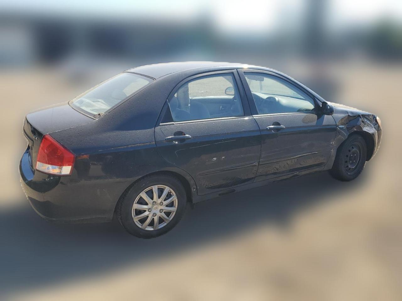 2007 Kia Spectra Ex VIN: KNAFE121475460196 Lot: 62990934