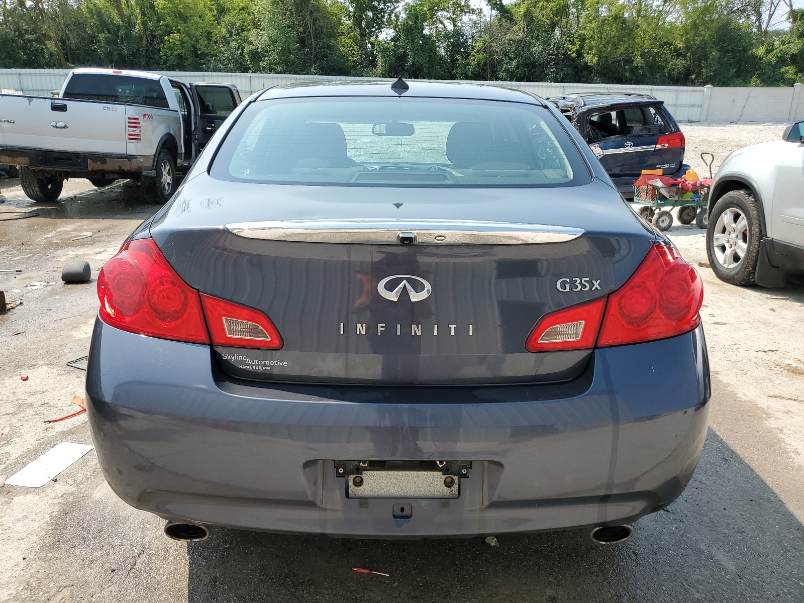 JNKBV61F48M257312 2008 Infiniti G35