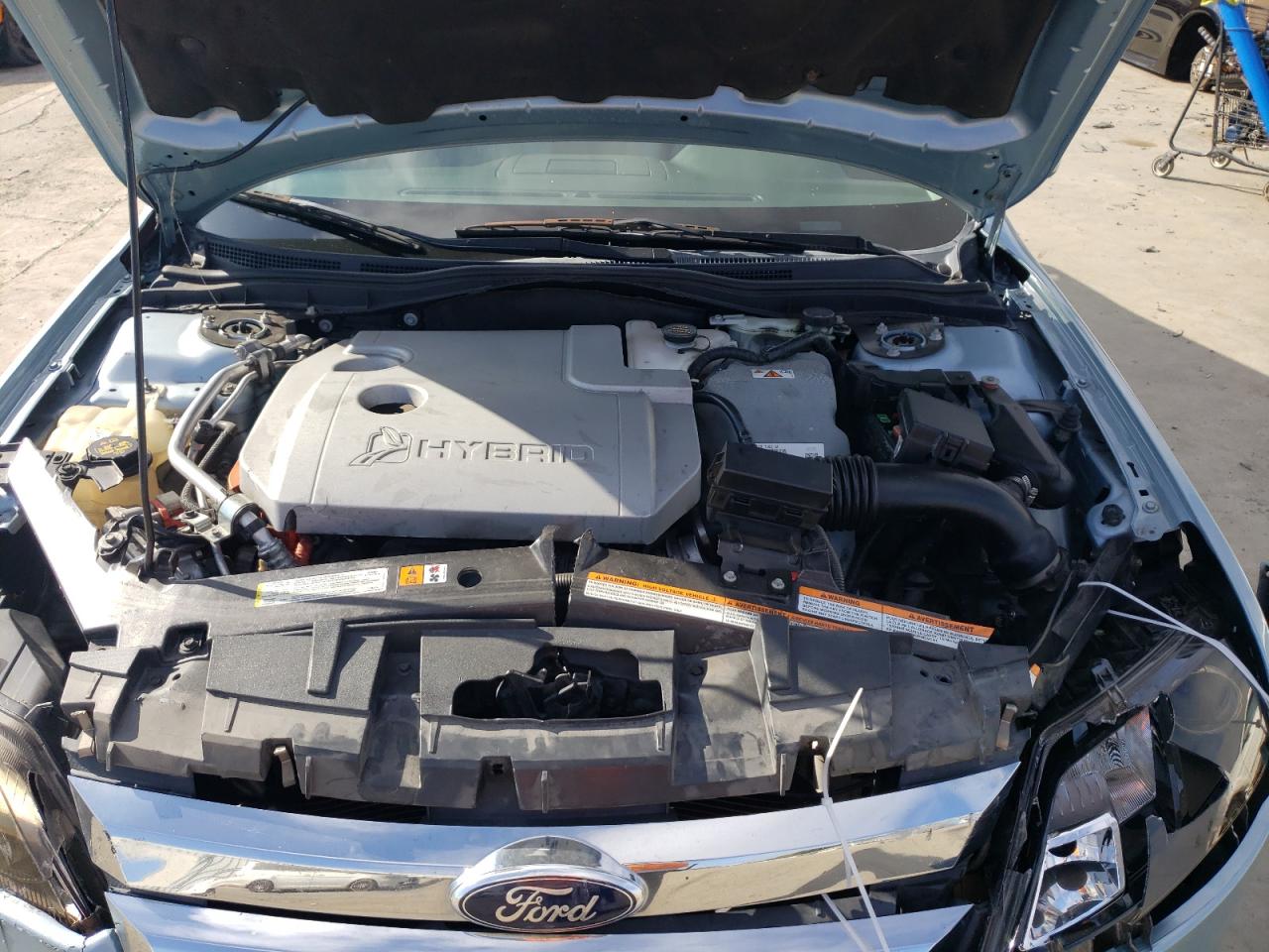 2010 Ford Fusion Hybrid VIN: 3FADP0L35AR372699 Lot: 63360654