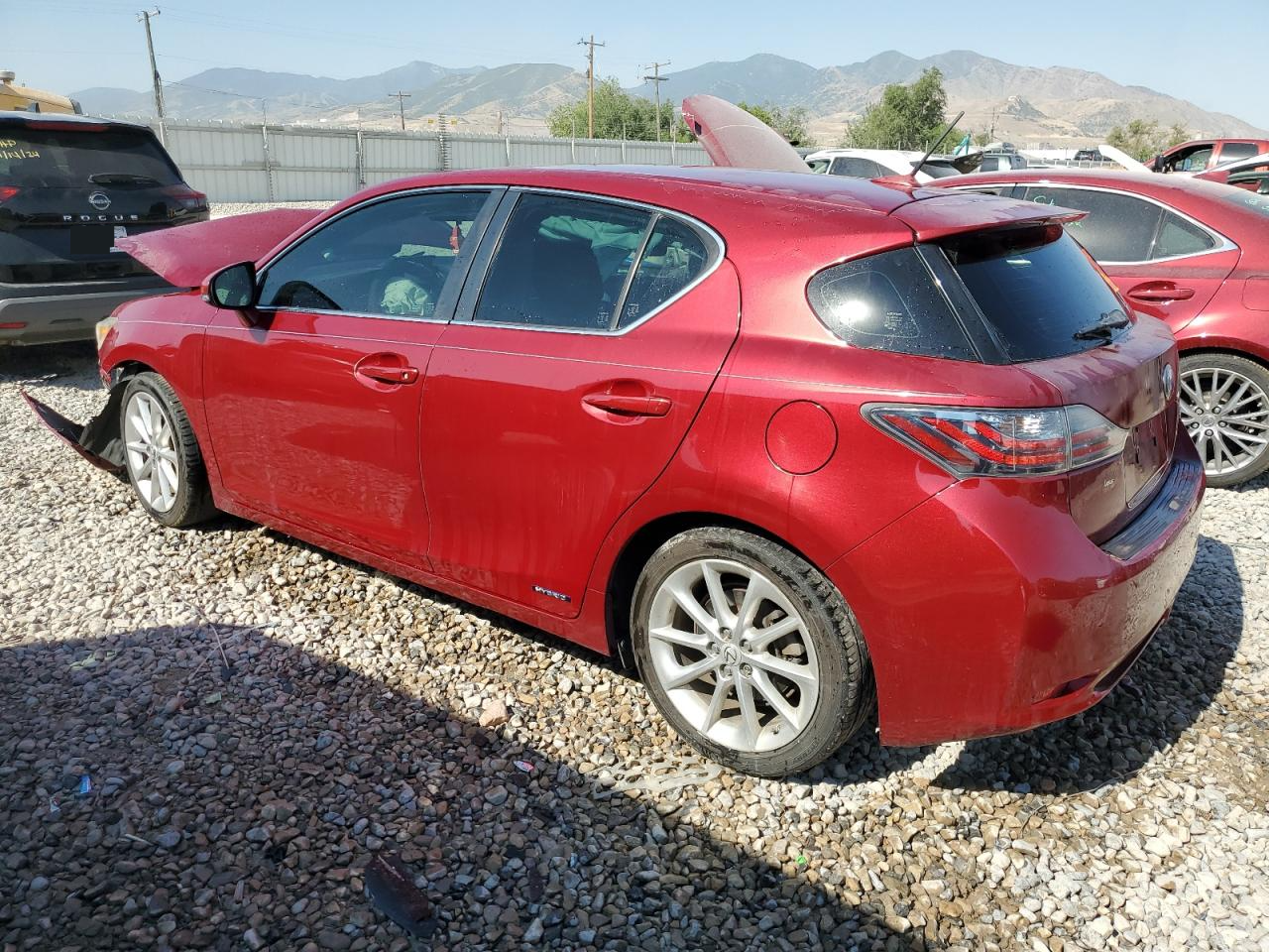 2012 Lexus Ct 200 vin: JTHKD5BH2C2102386