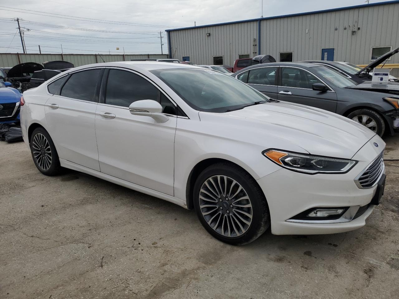 2017 Ford Fusion Titanium Phev VIN: 3FA6P0SU1HR191466 Lot: 61654124