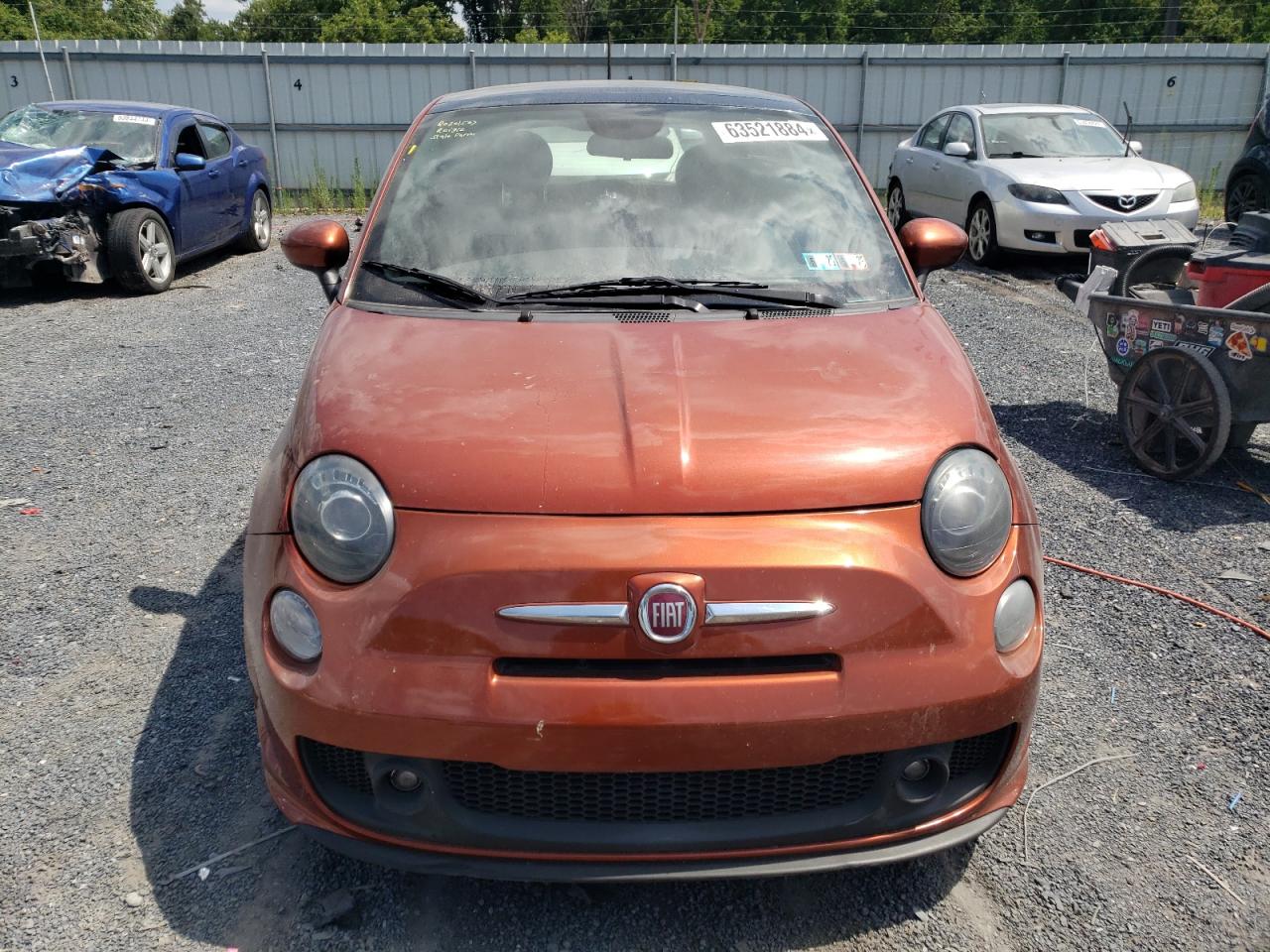 2015 Fiat 500 Sport VIN: 3C3CFFHH7FT621972 Lot: 63521884