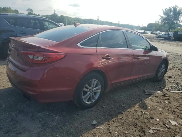  HYUNDAI SONATA 2016 Czerwony