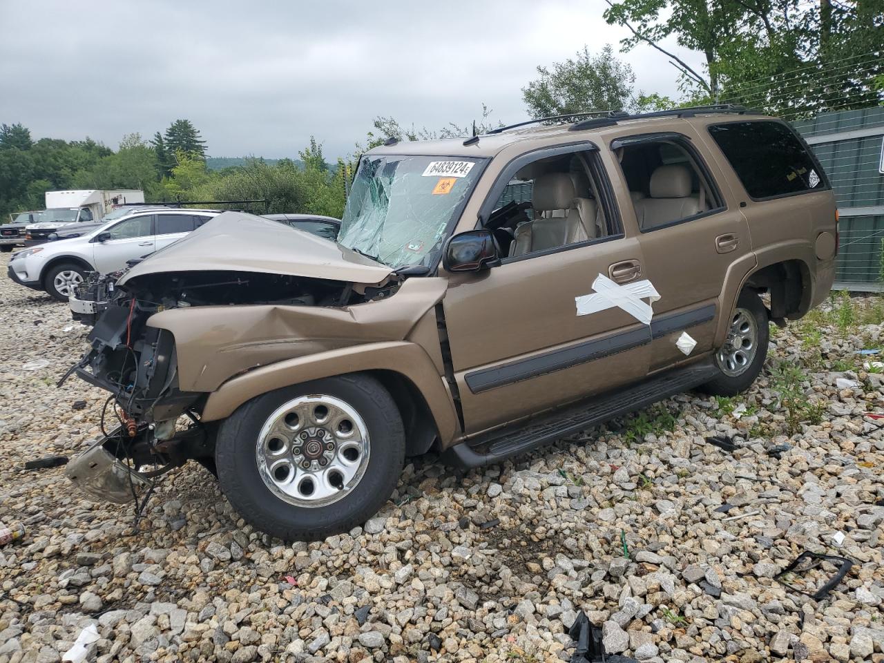 2004 Chevrolet Tahoe K1500 en Venta en Candia, NH - Front End