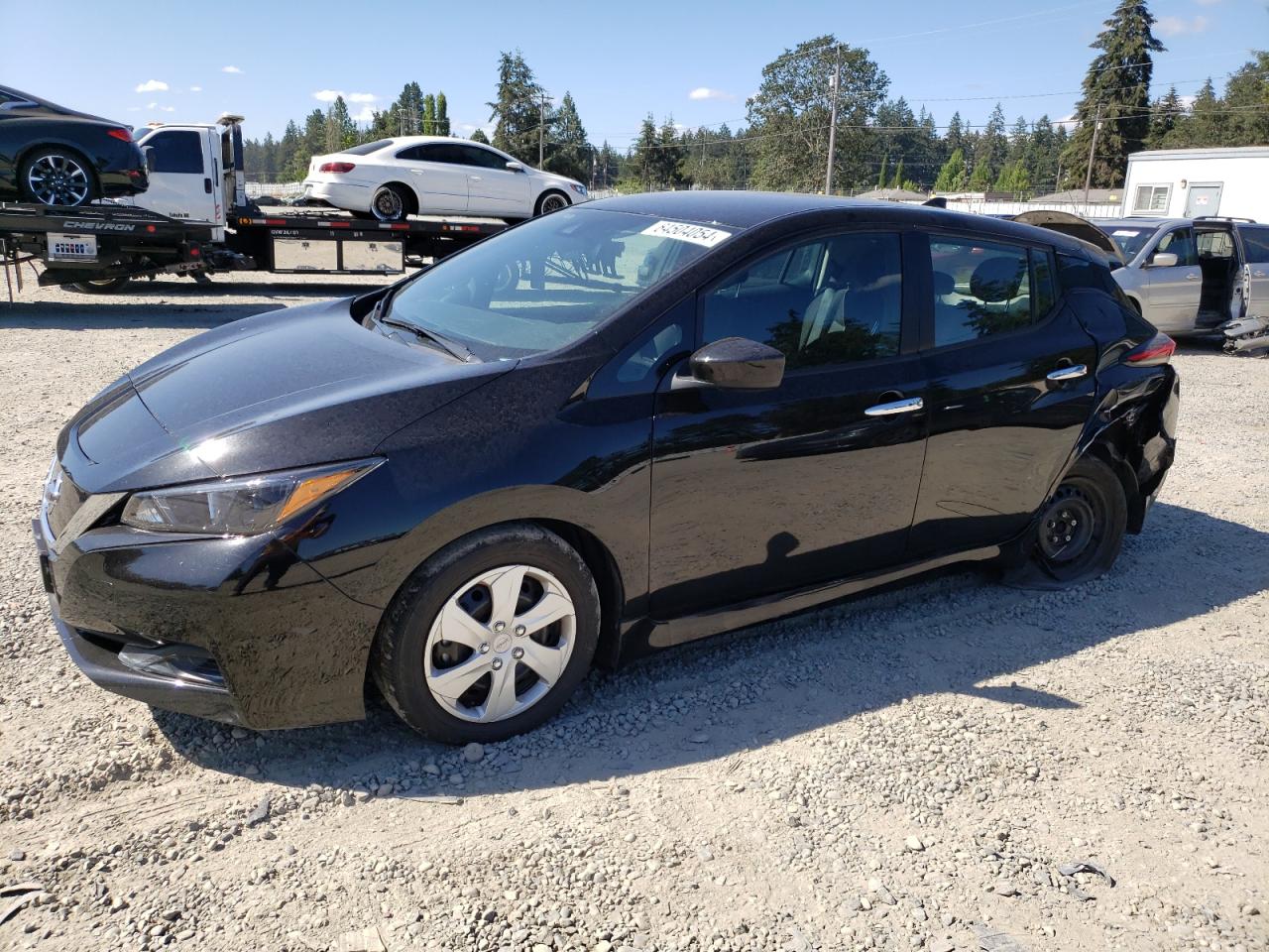 2021 Nissan Leaf S VIN: 1N4AZ1BV4MC555424 Lot: 64504054