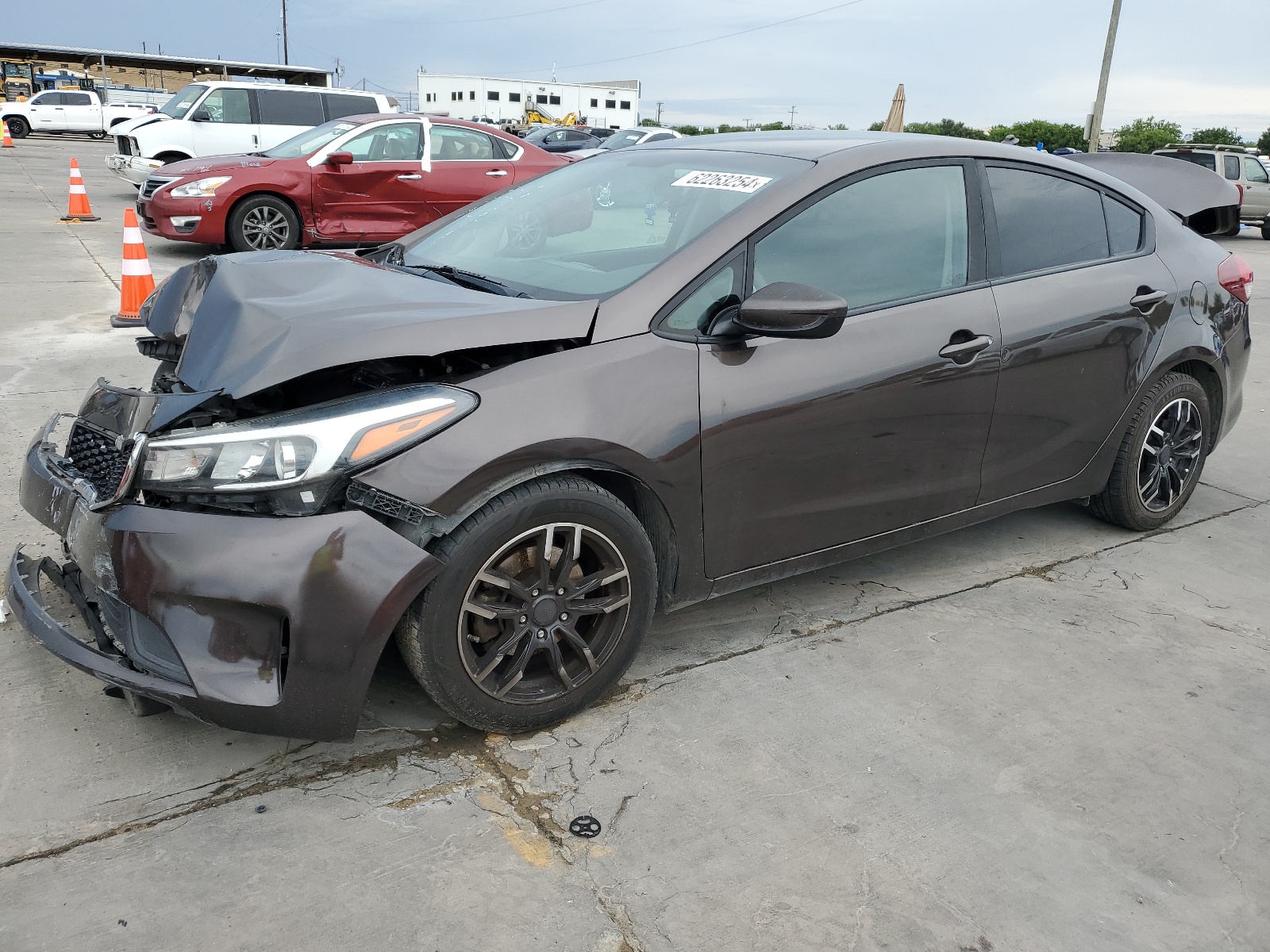 2017 Kia Forte Lx vin: 3KPFK4A78HE152716