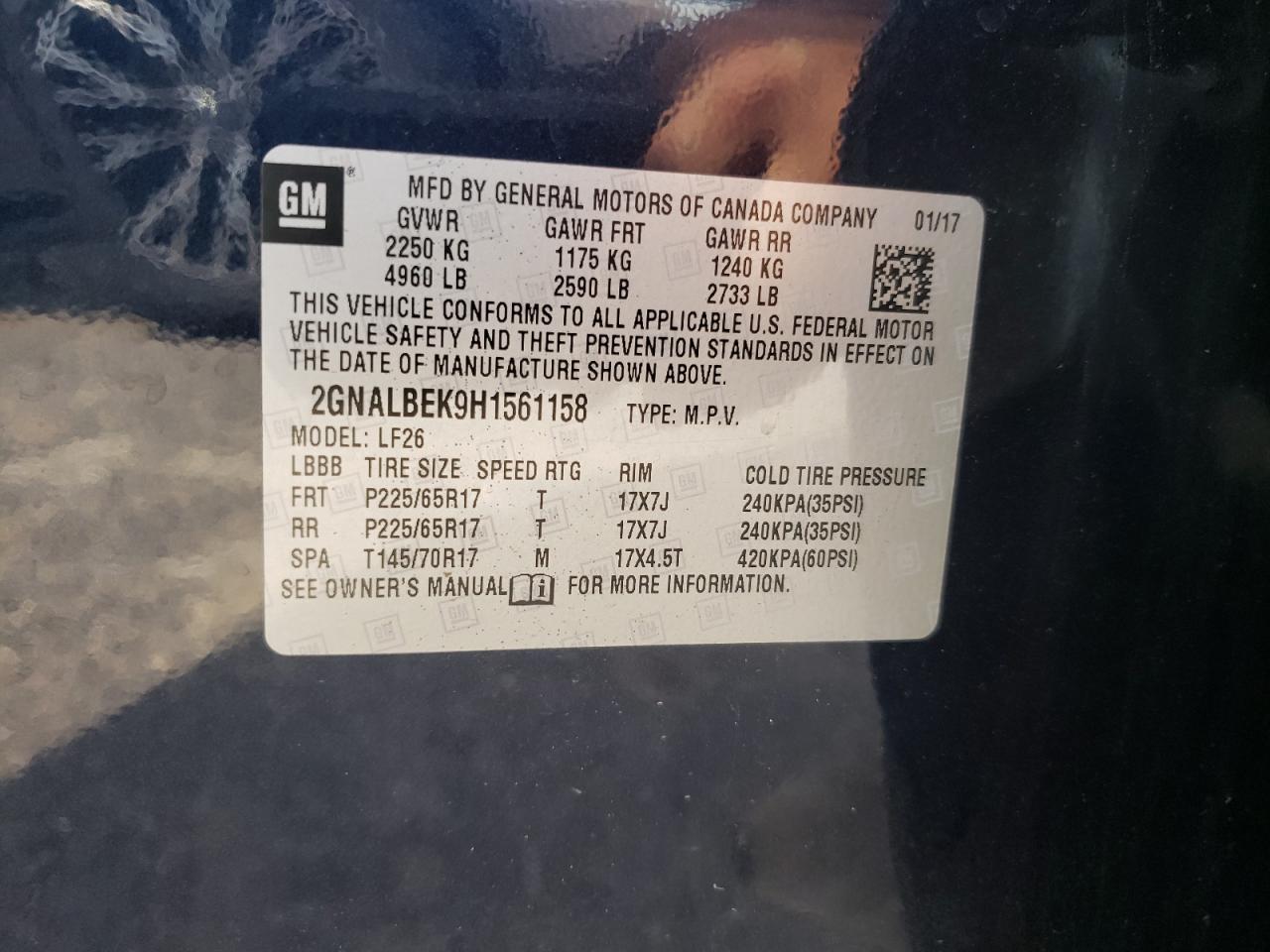 2017 Chevrolet Equinox - Image 13