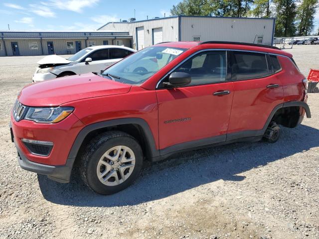  JEEP COMPASS 2019 Красный