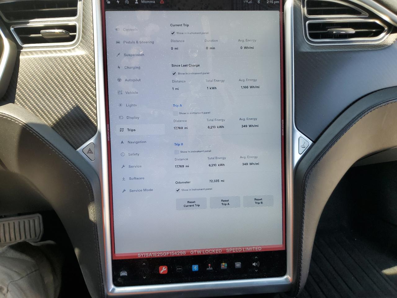 5YJSA1E25GF154298 2016 Tesla Model S